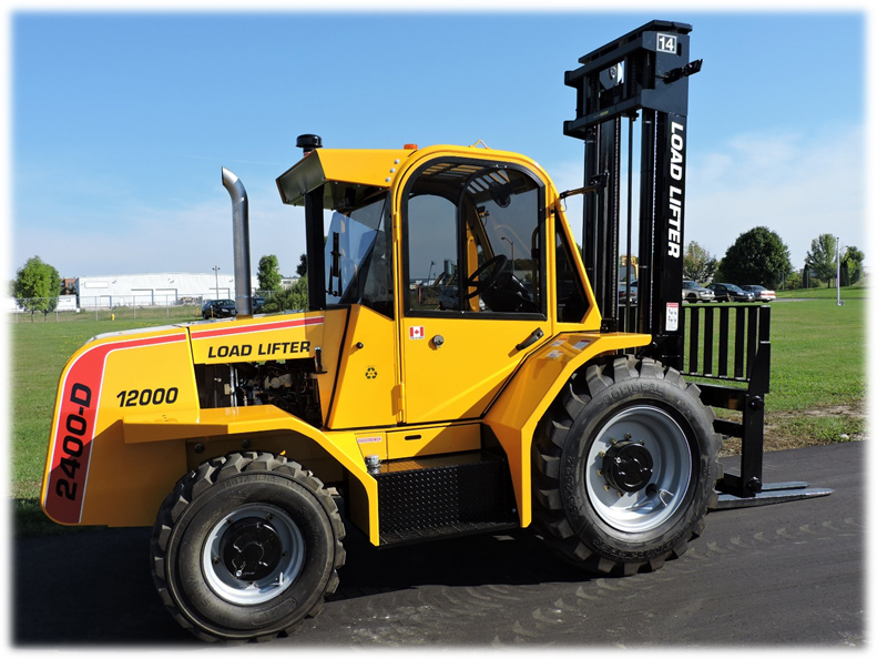 22 2400 Series Load Lifter Rough Terrain Forklifts